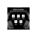 Corsair HS65 Ασύρματο Over Ear Gaming Headset με σύνδεση Bluetooth Λευκό CA-9011286-EU2 - Image 5