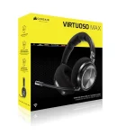 Corsair Virtuoso MAX Ασύρματο Over Ear Gaming Headset με σύνδεση Bluetooth Carbon Black for XBOX CA-9011372-WW - Image 5