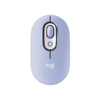 Logitech POP Emoji Ασύρματο Bluetooth Ποντίκι Lila 910-007414