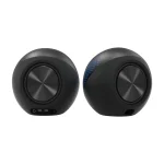 Creative Pebble X Ηχεία Υπολογιστή 2.0 με RGB Φωτισμό και Bluetooth Ισχύος 30W σε Μαύρο Χρώμα 51MF1715AA000 - Image 2