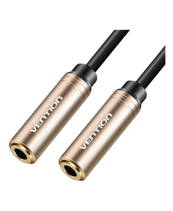 Vention Καλώδιο 3.5mm female - 3.5mm female Κόκκινο 0.3m BFABY