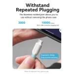 Vention Regular USB 2.0 to micro USB Cable Λευκό 1.5m (CTIWG) - Image 2