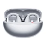 QCY Crossky C30S Open Ear Bluetooth Handsfree Ακουστικά με Αντοχή στον Ιδρώτα και Θήκη Φόρτισης Ασημί QCY-QT33S Silver - Image 2