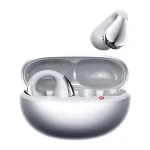 QCY Crossky C30S Open Ear Bluetooth Handsfree Ακουστικά με Αντοχή στον Ιδρώτα και Θήκη Φόρτισης Ασημί QCY-QT33S Silver - Image 4