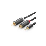 Ugreen Καλώδιο 3.5mm male - 3.5mm male Μαύρο 1m (10772)