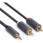 Ugreen Καλώδιο 3.5mm male - 3.5mm male Μαύρο 1m (10772) - Image 3