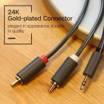 Ugreen Καλώδιο 3.5mm male - 3.5mm male Μαύρο 1m (10772) - Image 5