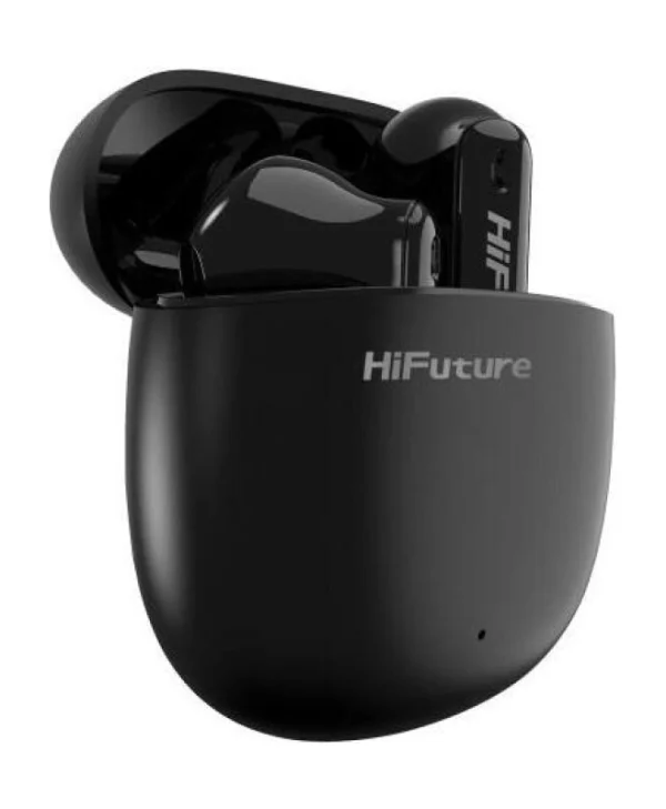 HiFuture Colorbuds 2 Bluetooth Handsfree Ακουστικά με Αντοχή στον Ιδρώτα και Θήκη Φόρτισης Μαύρα 00178011