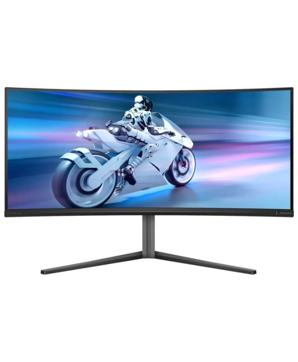 Philips Evnia 34M2C6500 Ultrawide QD-OLED HDR Curved Monitor 34" QHD 3440x1440 με Χρόνο Απόκρισης 0.03ms GTG 34M2C6500/00