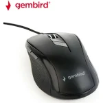 Gembird MUS-6B-01 Ενσύρματο Ποντίκι Μαύρο