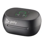 Poly Voyager Free 60+ UC M + BT700 USB-C Adapter + Touchscreen Charge Case In-ear Bluetooth Handsfree Ακουστικά με Θήκη Φόρτισης Carbon Black 7Y8H0AA - Image 4