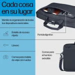 HP Everyday 14inch Laptop Briefcase Τσάντα για Laptop 14.1" σε Γκρι χρώμα A08KGAA - Image 2