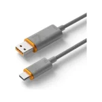 Corsair USB 2.0 Cable USB-C male - USB-A Γκρι 2m 901-604-01-012-NA - Image 3