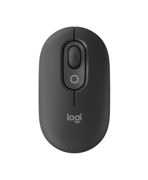 Logitech POP Emoji Ασύρματο Bluetooth Ποντίκι Graphite 910-007412