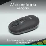 Logitech POP Emoji Ασύρματο Bluetooth Ποντίκι Graphite 910-007412 - Image 3