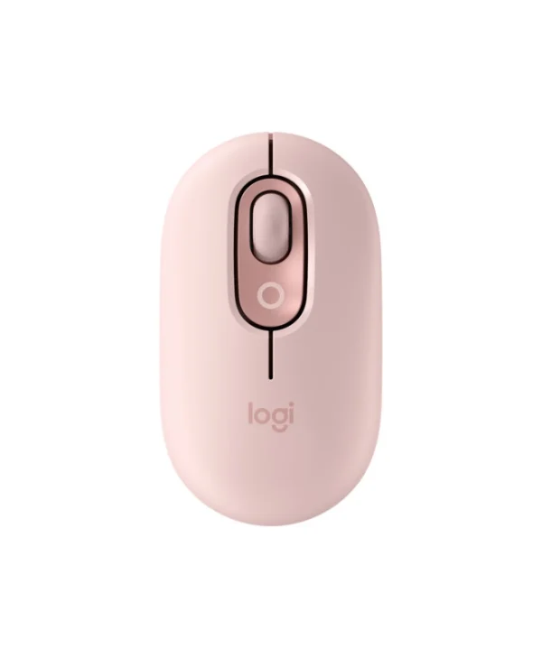 Logitech POP Emoji Ασύρματο Bluetooth Ποντίκι Rose 910-007413