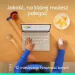 Logitech M196 Ασύρματο Bluetooth Ποντίκι Off White 910-007460 - Image 4