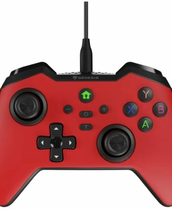 Genesis Mangan 300 Ενσύρματο Gamepad για Android / PC / Switch Κόκκινο NJG-2105
