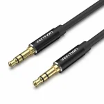 Vention Καλώδιο 3.5mm male - 3.5mm male Μαύρο 1m BAXBF