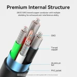 Vention USB 2.0 Cable USB-C male - USB-A Μαύρο 0.25m (CTHBC) - Image 3