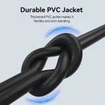 Vention USB 2.0 Cable USB-C male - USB-A Μαύρο 0.5m (CTHBD) - Image 2