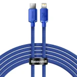 Baseus Crystal Shine Braided USB-C to Lightning Cable 20W Μπλε 2m (CAJY000303)