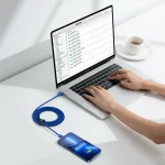 Baseus Crystal Shine Braided USB-C to Lightning Cable 20W Μπλε 2m (CAJY000303) - Image 9