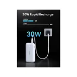 Ugreen PB501 Power Bank 10000mAh 30W Power Delivery / Quick Charge 3.0 Λευκό 25189 - Image 6