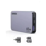 Ugreen Φορτιστής Χωρίς Καλώδιο GaN με Θύρα USB-A και 2 Θύρες USB-C 65W Γκρι (Nexode Pro) 25356 - Image 6