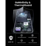 Ugreen Φορτιστής Χωρίς Καλώδιο GaN με Θύρα USB-A και 2 Θύρες USB-C 65W Γκρι (Nexode Pro) 25356 - Image 7