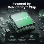Ugreen Φορτιστής Χωρίς Καλώδιο GaN με Θύρα USB-A και 2 Θύρες USB-C 65W Power Delivery / Quick Charge 3.0 Γκρι (Nexode Air X553) 35042 - Image 4
