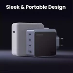 Ugreen Φορτιστής Χωρίς Καλώδιο GaN με Θύρα USB-A και 3 Θύρες USB-C 100W Power Delivery / Quick Charge 2.0 / Quick Charge 3.0 / Quick Charge 4.0 Γκρι (Nexode S) 35043 - Image 8