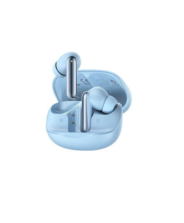 QCY Melobuds N50 Bluetooth Handsfree Ακουστικά με Αντοχή στον Ιδρώτα και Θήκη Φόρτισης Μπλε QCY-HT12 Blue