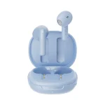 QCY AilyBuds E20 Bluetooth Handsfree Ακουστικά με Αντοχή στον Ιδρώτα και Θήκη Φόρτισης Clear Blue QCY-HT13 Clear Blue