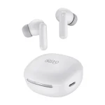 QCY MeloBuds Ν30 (HT16) Bluetooth Handsfree Ακουστικά με Αντοχή στον Ιδρώτα και Θήκη Φόρτισης Λευκά QCY-HT16 White