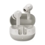 QCY HT15 Buds ANC Bluetooth Handsfree Ακουστικά με Αντοχή στον Ιδρώτα και Θήκη Φόρτισης Λευκά QCY-HT15 Cream Grey
