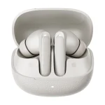QCY HT15 Buds ANC Bluetooth Handsfree Ακουστικά με Αντοχή στον Ιδρώτα και Θήκη Φόρτισης Λευκά QCY-HT15 Cream Grey - Image 3