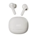 QCY HT15 Buds ANC Bluetooth Handsfree Ακουστικά με Αντοχή στον Ιδρώτα και Θήκη Φόρτισης Λευκά QCY-HT15 Cream Grey - Image 5