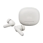 QCY HT15 Buds ANC Bluetooth Handsfree Ακουστικά με Αντοχή στον Ιδρώτα και Θήκη Φόρτισης Λευκά QCY-HT15 Cream Grey - Image 6