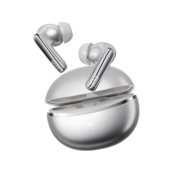 QCY Melobuds N70 Bluetooth Handsfree Ακουστικά με Αντοχή στον Ιδρώτα και Θήκη Φόρτισης Titanium QCY-HT18 Gold
