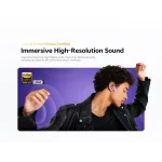 QCY Melobuds N70 Bluetooth Handsfree Ακουστικά με Αντοχή στον Ιδρώτα και Θήκη Φόρτισης Titanium QCY-HT18 Gold - Image 6
