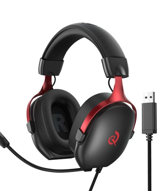 QCY Heroad VN200 pro 7.1 Over Ear Gaming Headset με σύνδεση USB QCY-H7GM