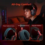 QCY Heroad VN200 pro 7.1 Over Ear Gaming Headset με σύνδεση USB QCY-H7GM - Image 4