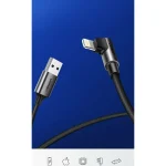 Ugreen Angle (90°) / Braided USB to Lightning Cable Μαύρο 1m (60521) - Image 6
