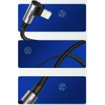 Ugreen Angle (90°) / Braided USB to Lightning Cable Μαύρο 1m (60521) - Image 9