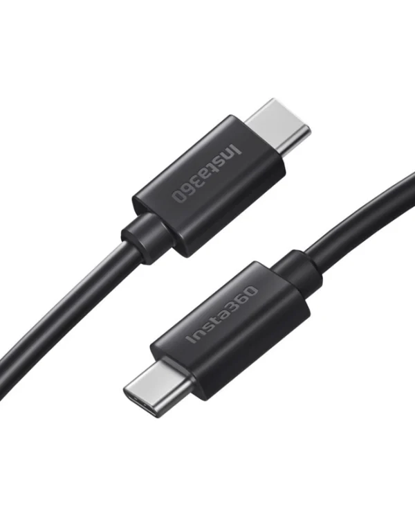 Insta360 Ace/Ace Pro USB 2.0 Cable USB-C male - USB-C Μαύρο 0.5m (CINSBAJB)