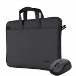 Trust Bologna Τσάντα Ώμου / Χειρός για Laptop σε Μαύρο χρώμα 24988