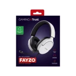 Trust GXT 489 Fayzo Over Ear Gaming Headset με σύνδεση 2x3.5mm Λευκό 25210 - Image 4