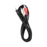 Cablexpert Καλώδιο 3.5mm male - RCA male Μαύρο 2.5m (CCA-458-2.5M) - Image 3