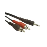 Cablexpert Καλώδιο 3.5mm male - RCA male Μαύρο 2.5m (CCA-458-2.5M) - Image 5
